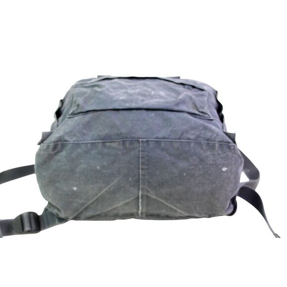 FJALLRAVEN KANKEN GRAY COTTON CANVAS BACKPACK LAPTOP SHOULDER BAG HANDBAG PURSE - Picture 7 of 13